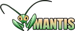 Logo systemu Mantis
